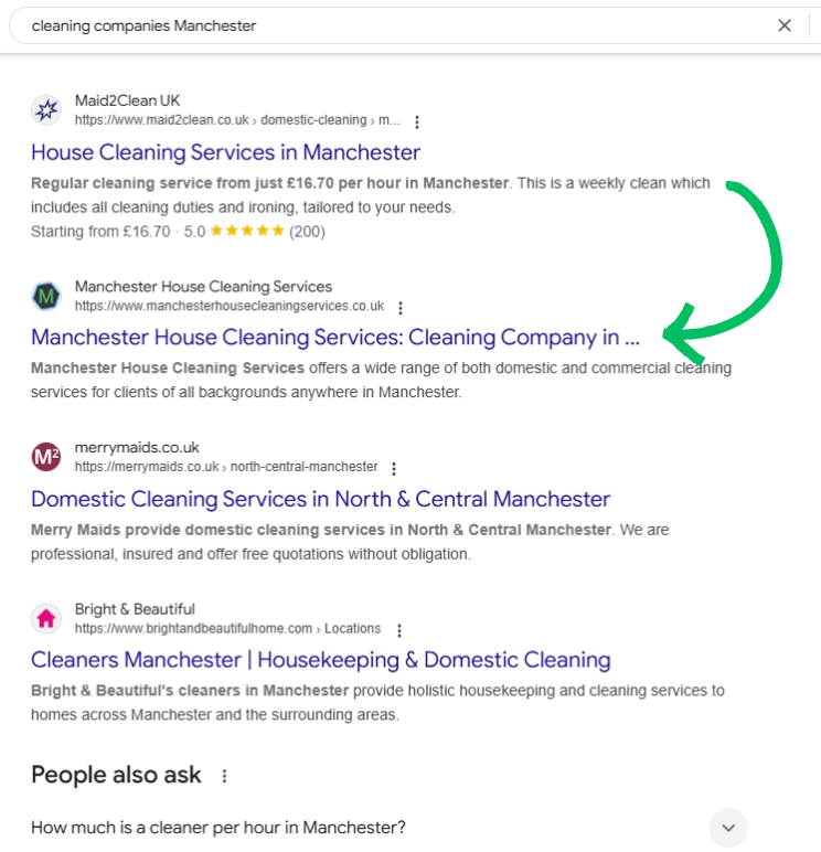Search visibility growth from Axzora SEO campaigns